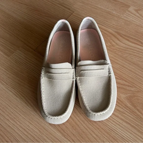 Rothy's | The Driver Loafers in Sesame Beige - Picture 2 of 13